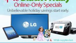 Walmart Pre-Black Friday: Sale to Match Competitor Pricing This Friday