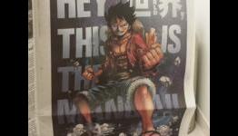 Luffy gets full color ad in New York Times