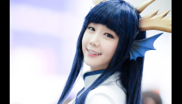 Kim Ha Eum Cosplays for Puzzle & Dragons at G-STAR 2013 Video Game Expo