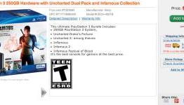 Fry’s Pre Black Friday With PS3 Infamous + Uncharted Bundle At $180