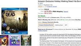 Black Friday: PS Vita bundle at Amazon is shockingly cheap, includes Walking Dead