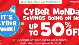 Toys R Us Cyber Monday 2013 With B1G1 40% Off For PS3, Xbox 360 and Wii U Games