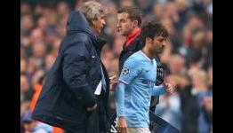 Silva fitness boost for Manchester City