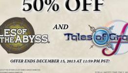 Tales of? More Like Sales of: Graces F and Abyss Now Half-Off