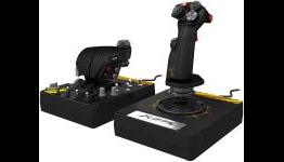 Mad Catz Treats Flight Sim Fans to Saitek X-55 Rhino H.O.T.A.S. Throttle and Stick