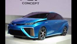 Toyota Hydrogen Fuel Cell Concept Vehicle Debut