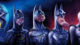 Geek Art: The Evolution of Movie Batman in Caricature Form