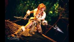 Awesome League of Legends Nidalee Cosplay