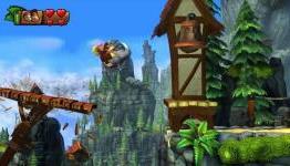 Donkey Kong Country: Tropical Freeze screenshot confirms the return of Rambi