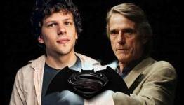 Jesse Eisenberg Cast As Lex Luthor & Jeremy Irons As Alfred In Man of Steel 2
