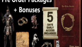 Elder Scrolls Online Pre Order Packages + Bonuses Announced