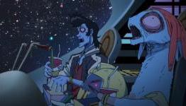 Junkie Monkeys: Space Dandy: “Sometimes You Can’t Live With Dying, Baby” Episode Review