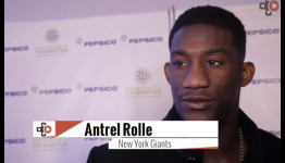 Antrel Rolle Gets His Madden Game On
