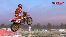 MXGP Motocross Bobryshev gameplay video shows track deformation and first-person view