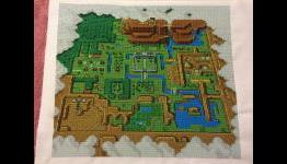 Awesome looking Zelda cross stitch