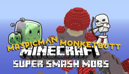 Polystomper Plays: Minecraft Super Smash Mobs with Mr3picman & Monketbutt123