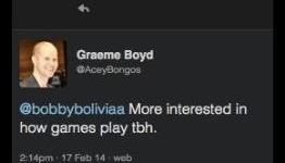 Xbox’s Graeme Boyd ‘More interested in the way games play tbh’ in reply to PS4′s better Res and FPS