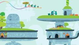 Pixelitis Preview: Flying in circles with Hohokum