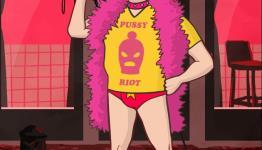 “Putin Gay Dress Up” Makes a Political Statement