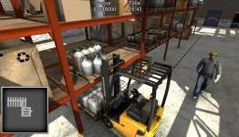 This Exists: Warehouse and Logistics Simulator/Forklifter 2014