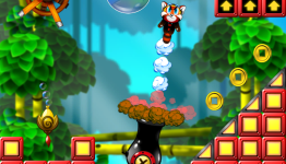Can Super Kid Cannon blast Skyjoy all the way to to the top?