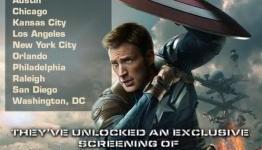 Captain America: The Winter Solider Early Screenings Announced For Ten Cities