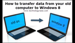 How to transfer data from your old computer to Windows 8