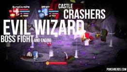 Castle Crashers – Evil Wizard Boss Fight & Ending