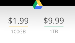 Save more with Google Drive