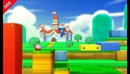 Super Smash Bros – Super Mario 3D Land Stage Chronological Screenshots (Wii U & 3DS)