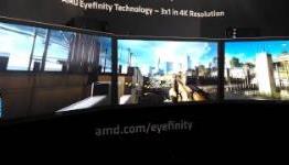 Battlefield 4 in 4K 3 Monitor Setup At GDC