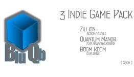 Three indie games in one: Blu Qb gives gamers a three-pack of experimental titles