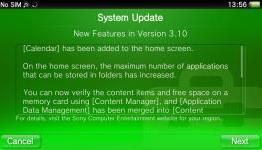 PS Vita Firmware 3.10 adds multiple features