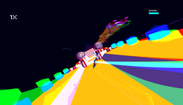Futuridium EP Deluxe and forma8 gameplay footage on PS Vita filmed at EGX Rezzed