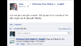 SEGA To Block Western IPs From South East Asian Release Of English Phantasy Star Online 2