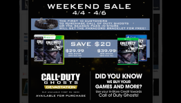 Call of Duty: Weekend Sale at Gamestop