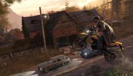 Watch_Dogs’ Aiden Pearce opts for a motorbike ride