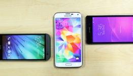 We Compare the HTC One, Samsung Galaxy S5 and Sony Xperia Z2