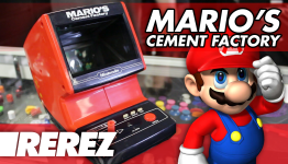 Mario’s Cement Factory (Nintendo & Coleco Table Top Arcade)