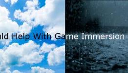 What Could Help With Game Immersion & Realism?