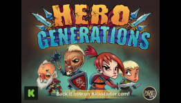 Hero Generations is Successfully Funded! Let’s Make Adventurous Families!