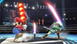 Smash Bros. Wii U/3DS Pic of the Day: Flaming Swords and Lightsabers