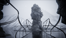 For Each Our Roads of Winter: A photorealistic Myst-like game using UE4