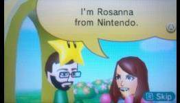 Gold Pants Mii Rosanna Pansino Arrives In StreetPass Mii Plaza