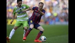 Highlights: La Liga Barcelona 2-2 Getafe 03/05/2014