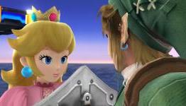 Link and Princess Peach’s Forbidden Love : A Study in Super Smash Bros. Screenshots