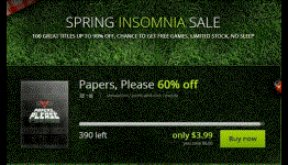 GOG.com Spring Insomnia Sale – 1 Deal, 1 Minute