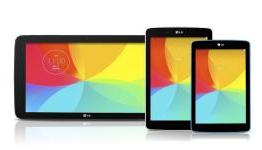 LG Unveils Trio of G Pad Tablets