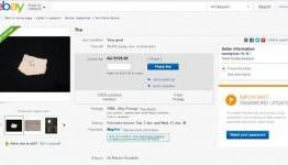 Man offers the word ‘the’ written on a piece of paper for sale on eBay