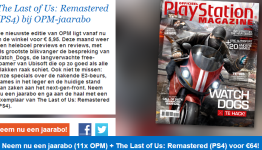 Subscribe to Official PlayStation Magazine and get The Last Of Us Remastered for free